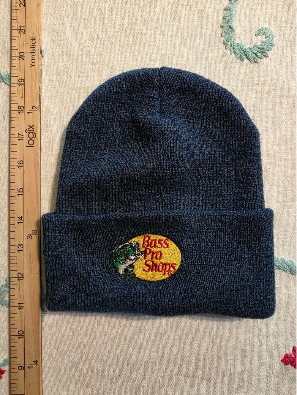 Bass Pro Shops Navy Cuffed Beanie